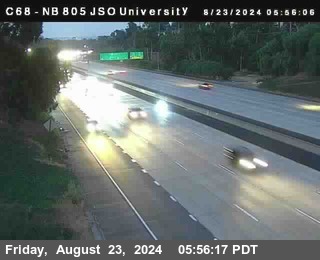 NB 805 at Landis st