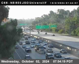 NB 805 at Landis st