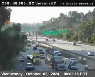 NB 805 at Landis st