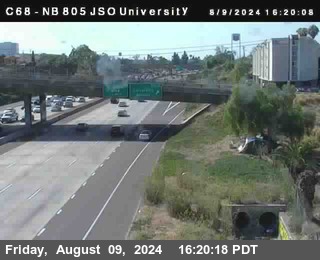 NB 805 at Landis st