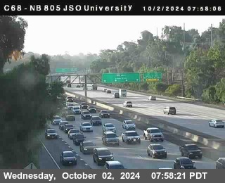 NB 805 at Landis st