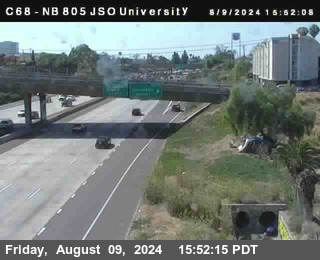 NB 805 at Landis st