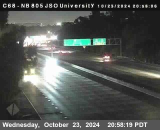 NB 805 at Landis st