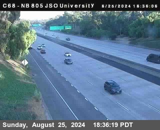 NB 805 at Landis st