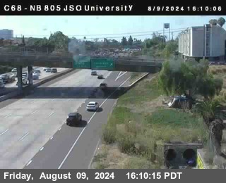 NB 805 at Landis st