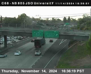 NB 805 at Landis st