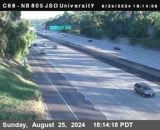 NB 805 at Landis st