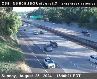 NB 805 at Landis st