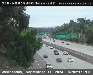 NB 805 at Landis st