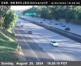 NB 805 at Landis st