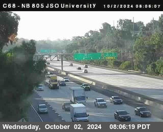 NB 805 at Landis st