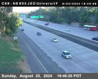 NB 805 at Landis st