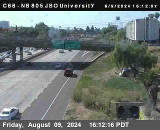 NB 805 at Landis st