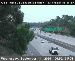 NB 805 at Landis st