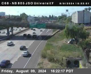 NB 805 at Landis st