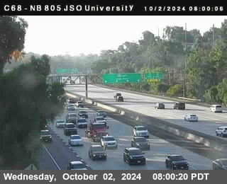 NB 805 at Landis st