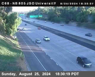 NB 805 at Landis st