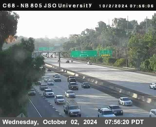 NB 805 at Landis st