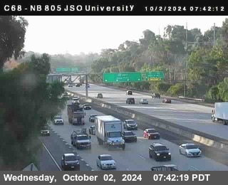 NB 805 at Landis st