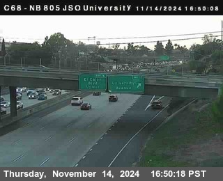 NB 805 at Landis st