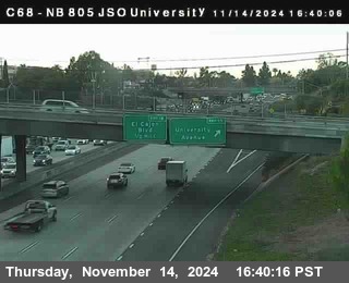 NB 805 at Landis st