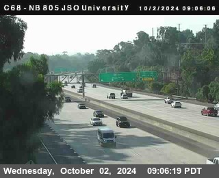 NB 805 at Landis st