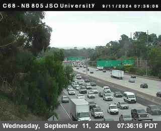 NB 805 at Landis st