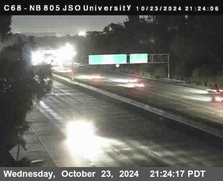 NB 805 at Landis st