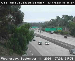 NB 805 at Landis st