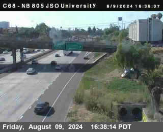 NB 805 at Landis st