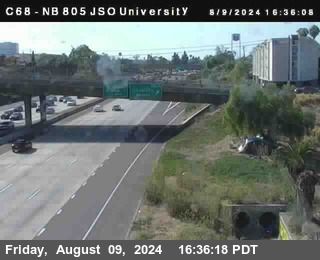 NB 805 at Landis st