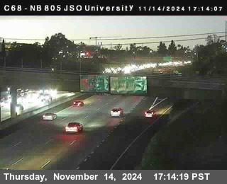 NB 805 at Landis st