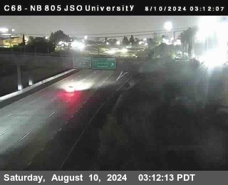 NB 805 at Landis st