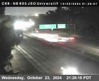 NB 805 at Landis st