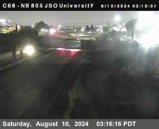 NB 805 at Landis st