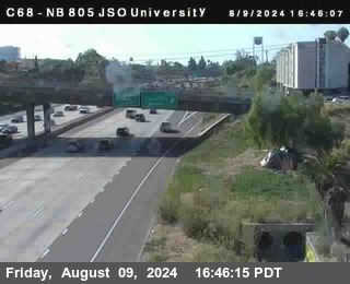 NB 805 at Landis st