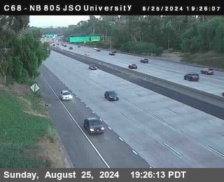 NB 805 at Landis st