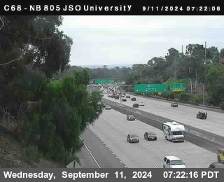 NB 805 at Landis st