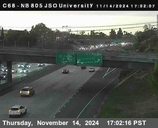 NB 805 at Landis st