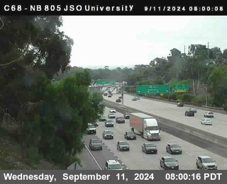 NB 805 at Landis st