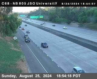 NB 805 at Landis st