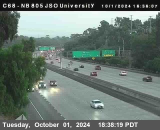 NB 805 at Landis st