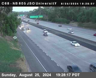 NB 805 at Landis st