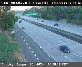 NB 805 at Landis st