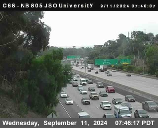 NB 805 at Landis st