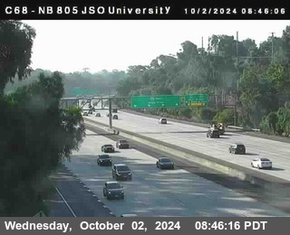 NB 805 at Landis st