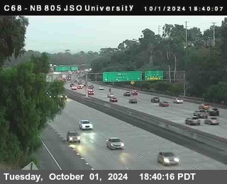 NB 805 at Landis st