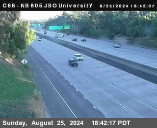 NB 805 at Landis st