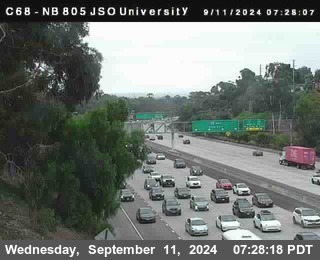 NB 805 at Landis st