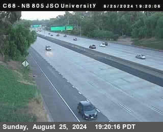 NB 805 at Landis st